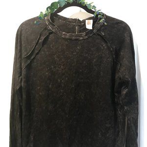 Freeloader Stonewashed-Look Long Sleeve Shirt